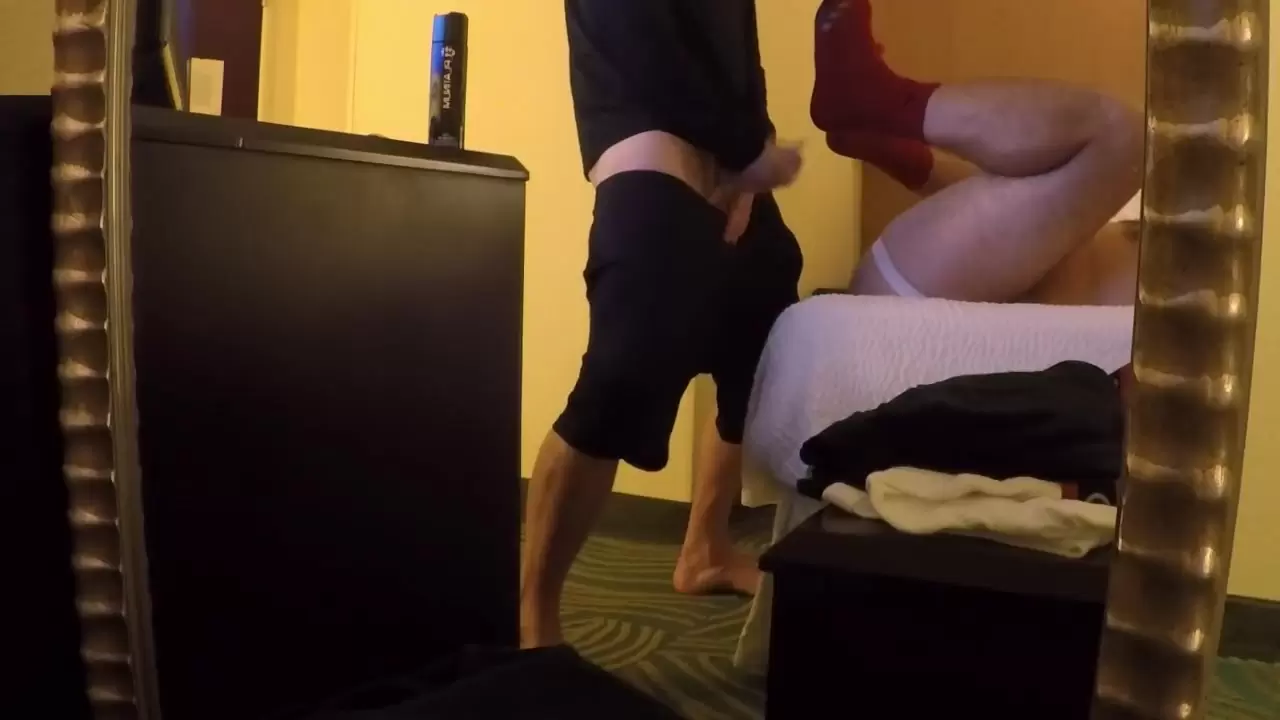 Straight Anonymous Stealthing College Guy on Hidden Cam Hotel Bareback Fuck watch online pic