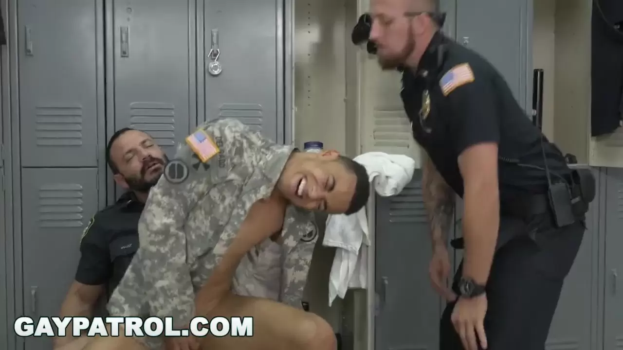 1280px x 720px - GAY PATROL - Aggressive Cops Take Down Fake Soldier and Lay Down The Law  watch online
