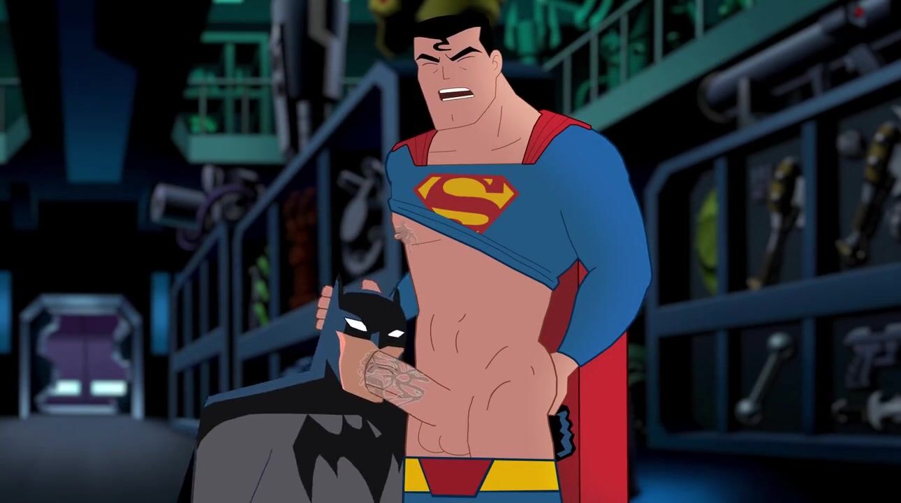 Superman and batman gay porn