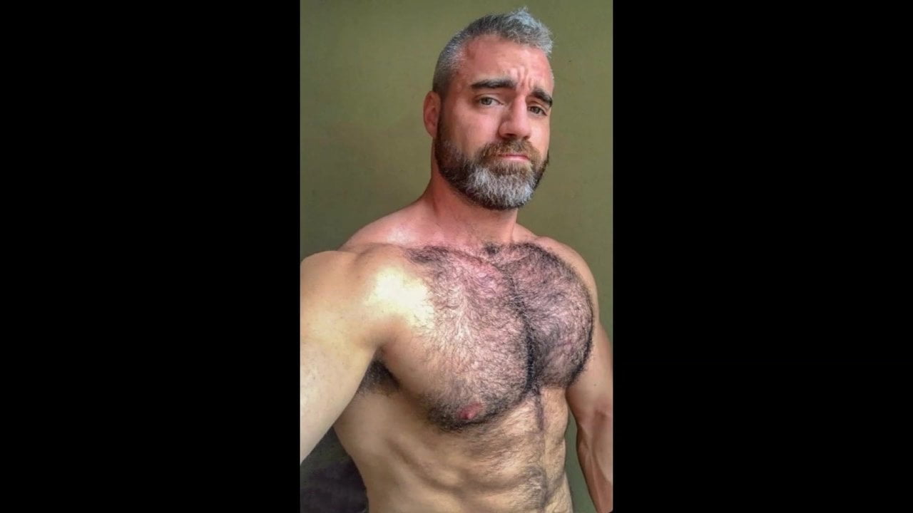 Porn gay hairy chest
